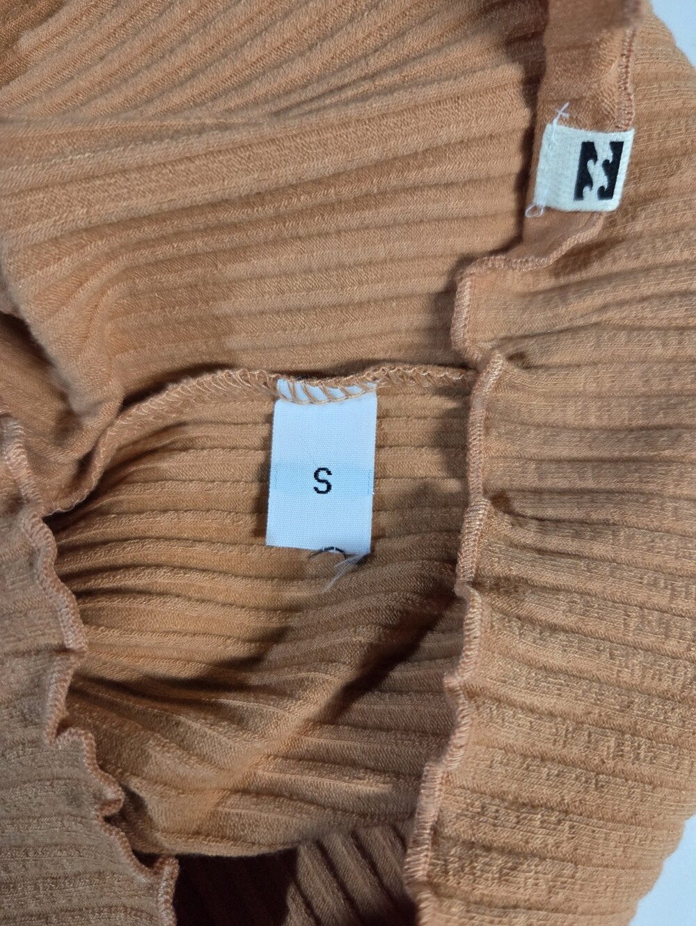 Billabong Ribbed Tank Top - Rust Orange - Picture 7 of 8